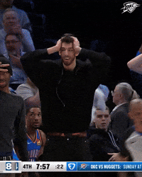 Lets Go Wow GIF by OKC Thunder