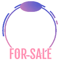 For Sale Sticker by Pins Break the Internet
