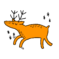 Christmas Running Sticker by Kochstrasse™ .agency