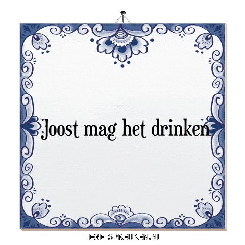 Humor Spreuk Sticker by Tegelspreuken.nl