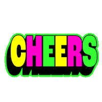 Celebration Cheers Sticker