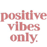 Positivevibesonly Sticker by Dana Hasson