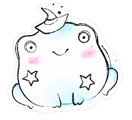 Halloween Star Sticker