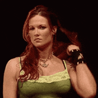 Watching Me Anxiety GIF by Trish Stratus