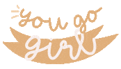 Girl Quote Sticker by MM DESIGNER