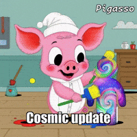 Universe Love GIF by The Pigasso