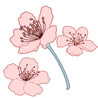 FLORALARTFANCY pink kawaii spring pastel Sticker