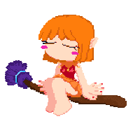 Pixel Dancing Sticker