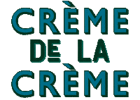 Creme De La Creme Snow Sticker by Bagatelle