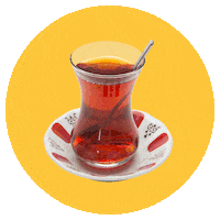 mevlanacay turkish tea çay çay saati türk çayı Sticker