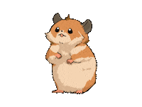 JinKusaka hamster 倉鼠 鼠 鼠鼠 Sticker