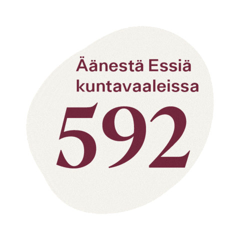 Kuntavaalit Sticker by Essi Lindberg