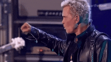 billy idol GIF by iHeartRadio
