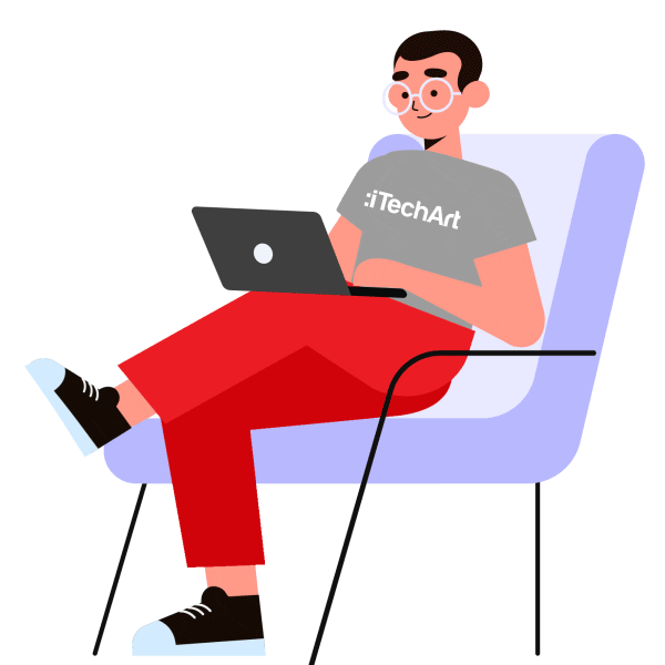 Programmer Sticker by ITechArt Life