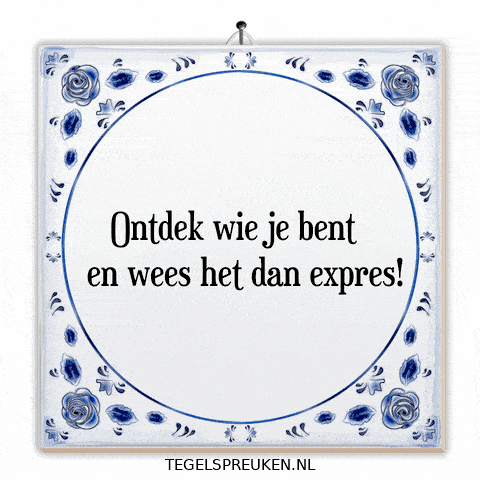 Nl Spreuk GIF by Tegelspreuken.nl