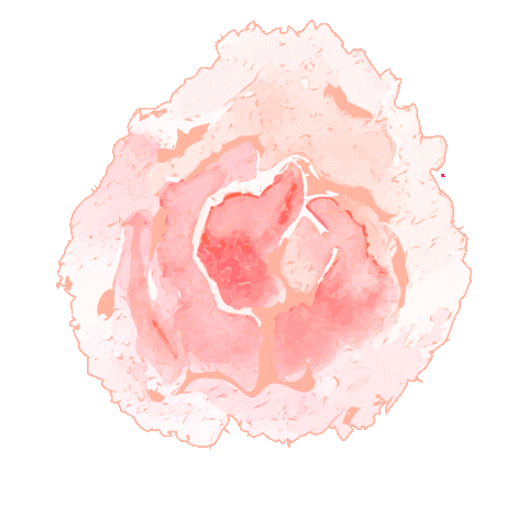Mama I Love You Flower Sticker by elan_cafe