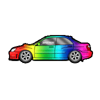 Car Driving Sticker by ImportWorx
