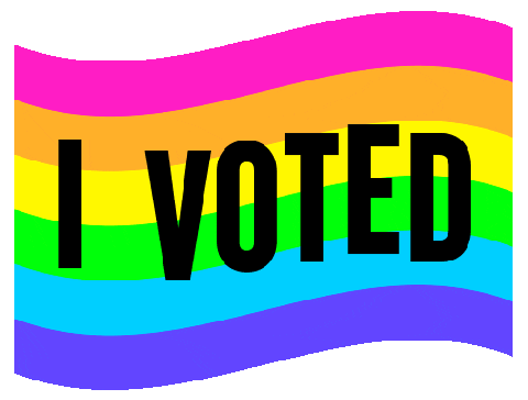 Voting Election Day Sticker by Matt Crump