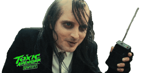 Comb Over Elijah Wood Sticker by Signature Entertainment