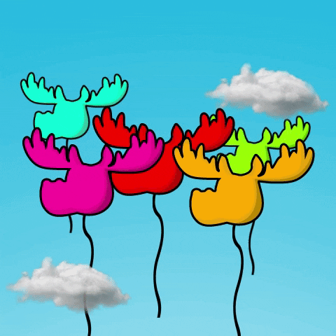 DoYouMoose giphyupload celebration up endless GIF