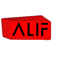 Alif Sticker by Kamikaze