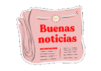 Good News Newspaper Sticker by Sailor Coffee