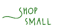 Shop Small Shopping Queen Sticker
