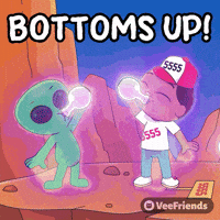 Bottoms Up Cheers GIF by VeeFriends