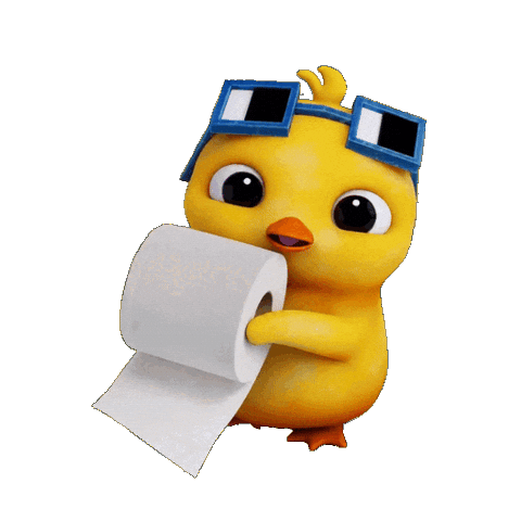 Wipe Toilet Paper Sticker by Atrium