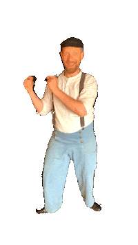 albersahoi dance johnny albersahoi Sticker