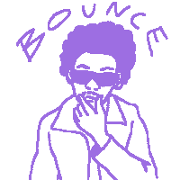 American Bounce Sticker