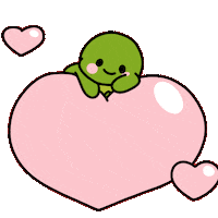 Heart Love Sticker by Kibbi