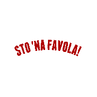Stonafavola Sticker by Trapizzino