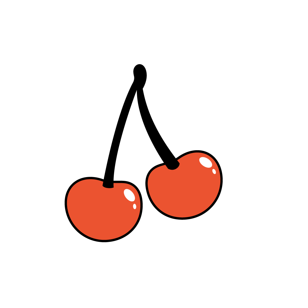 Fruit Cherry Sticker by BuzzFeed