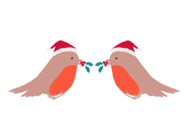 Christmas Flying Sticker by Knight Frank LLP