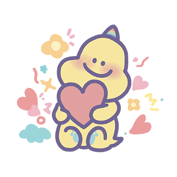 mmdstudio giphyupload rainbow baby yellow Sticker