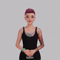 Avatar Kann GIF by Sign Time - SiMAX