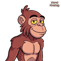 Monkey Yes Sticker by VeeFriends