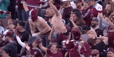 Celebrate Colorado Rapids GIF by Major League Soccer