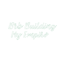 Brb Building My Empire Sticker by Bish School
