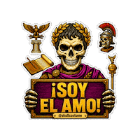 Halloween Skull Sticker