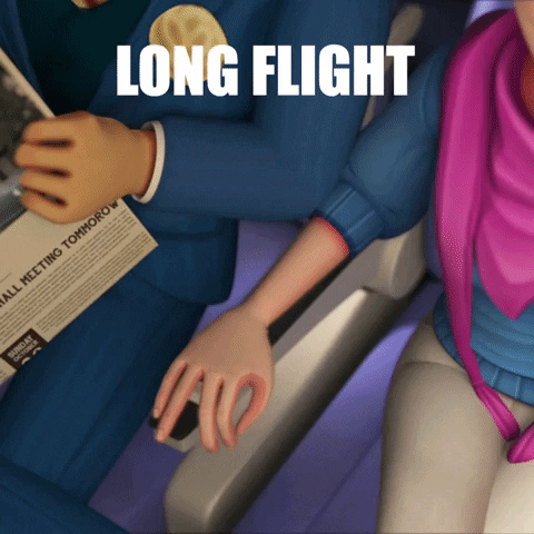 Flight Seat GIF by Tactile Games