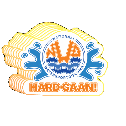 nationaalwatersportdiploma zeilen nwd cwo zeilkamp Sticker