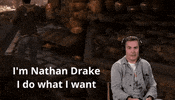 RETROREPLAY nolan north retro replay nathan drake uncharted 2 GIF