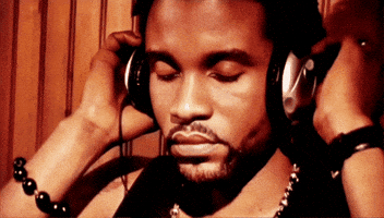 Chilling Listen Up GIF