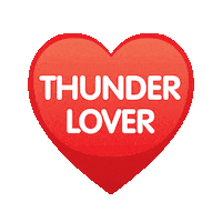 Thunder From Down Under Sticker by ThunderVegas