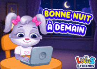 Sleepy Good Night GIF by Lucas and Friends by RV AppStudios