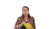 Marijkeswereld yes chips interested lis Sticker