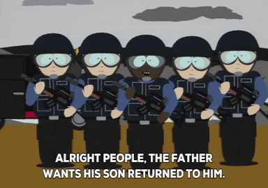 fight police GIF by South Park 