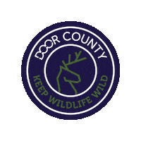 doorcounty wisconsin leave no trace lnt door county Sticker